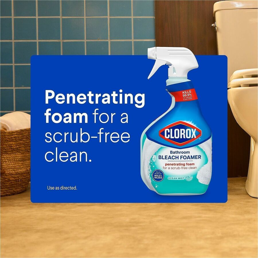 Clorox Disinfecting Bathroom Foamer with Bleach