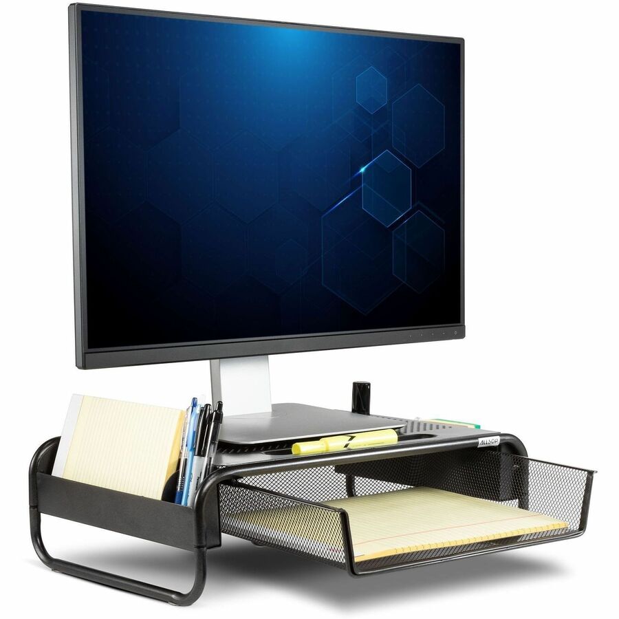 Allsop Metal Art Organizer 5 Monitor Stand with Drawer