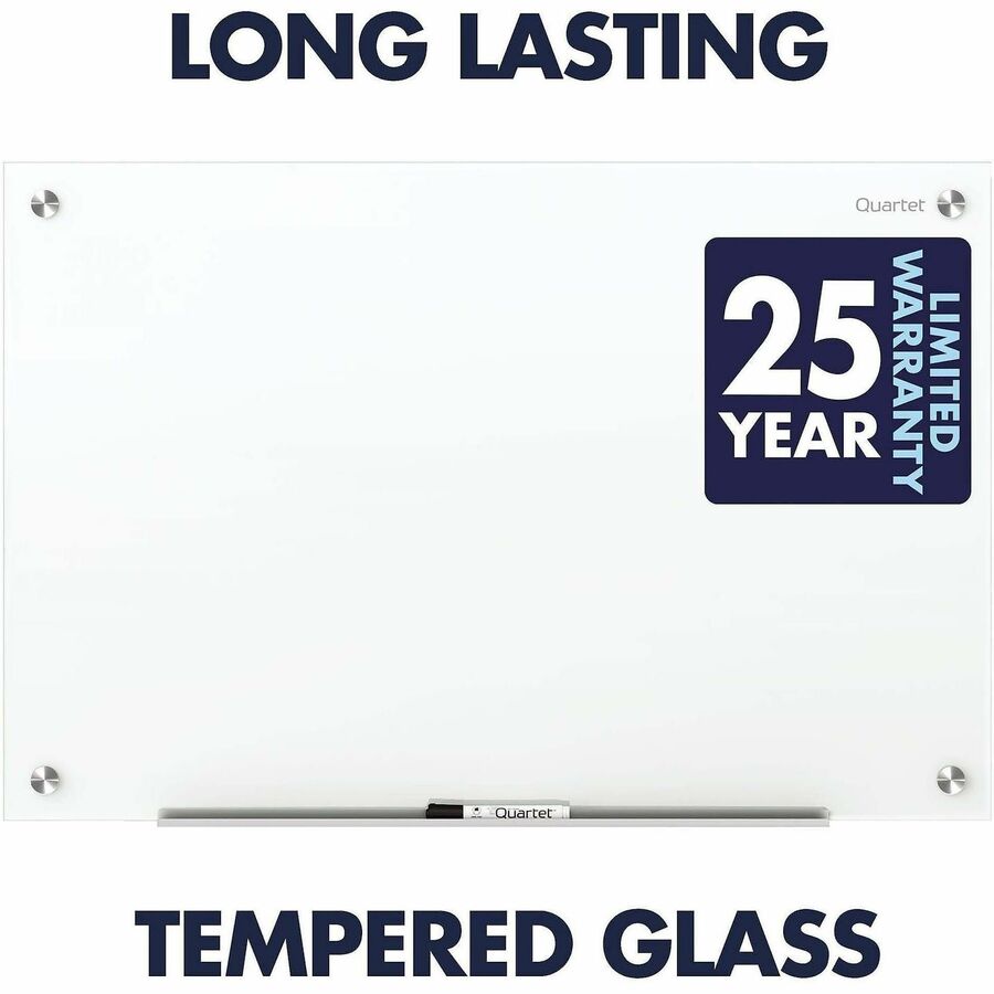Quartet Infinity Magnetic Glass Dry-Erase Board