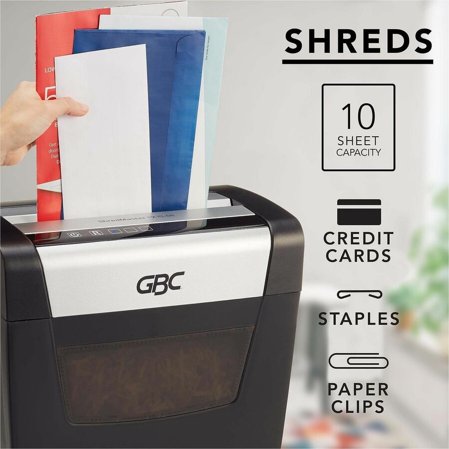 GBC ShredMaster PX10-06 Super Cross-Cut Paper Shredder