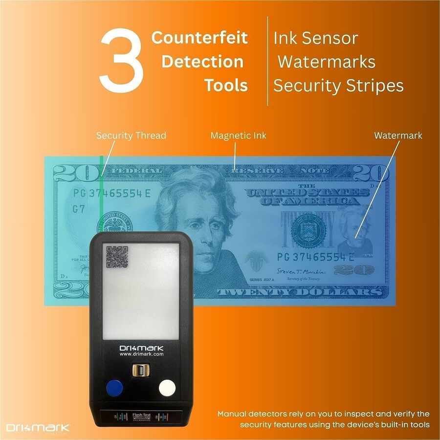 Dri Mark Flash Test Counterfeit Detector