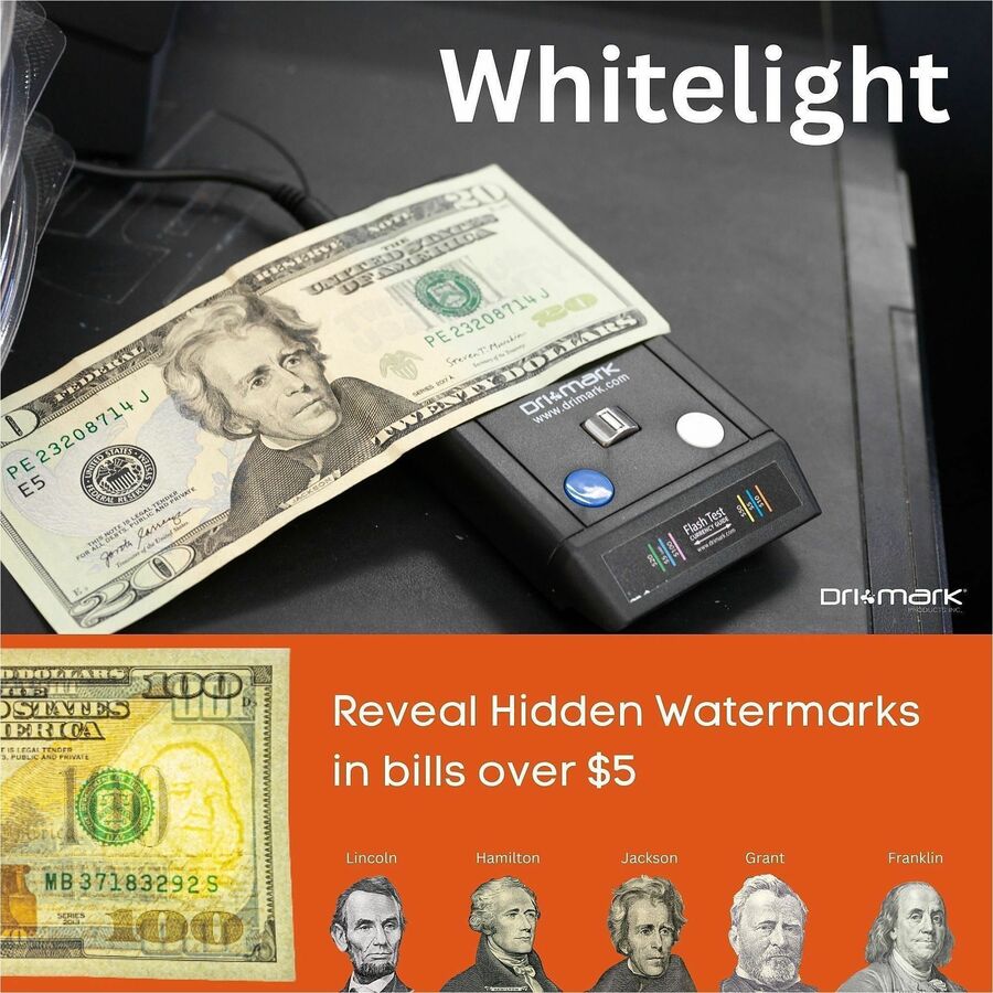 Dri Mark Flash Test Counterfeit Detector