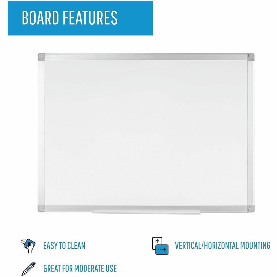 MasterVision Ayda Melamine Dry Erase Board
