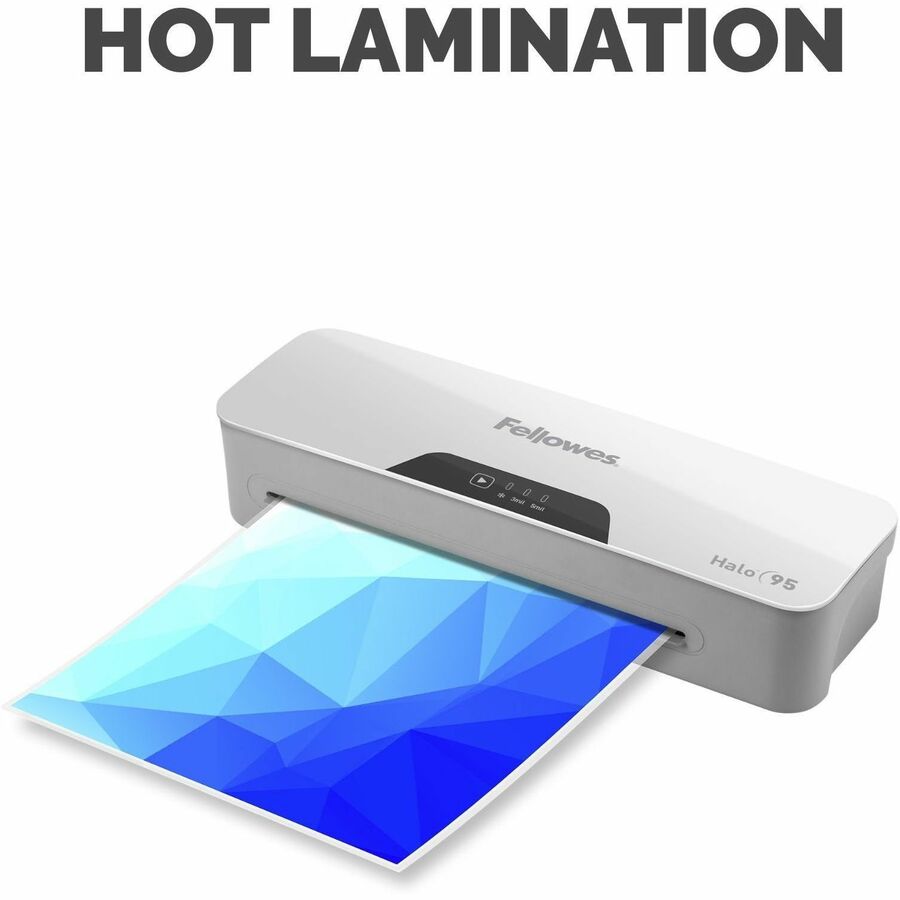 Fellowes Halo 95 Laminator & Pouch Starter Kit