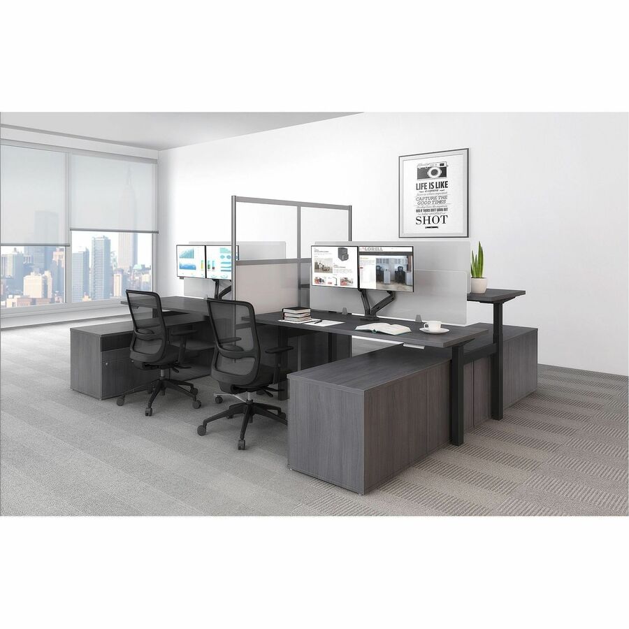 Lorell Adaptable Panel Legs for 71"H Configuration