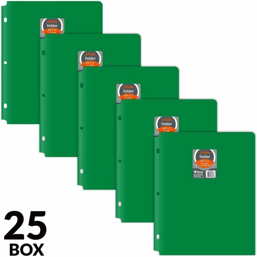 C-Line 2-pocket Heavyweight Poly Portfolio Pocket