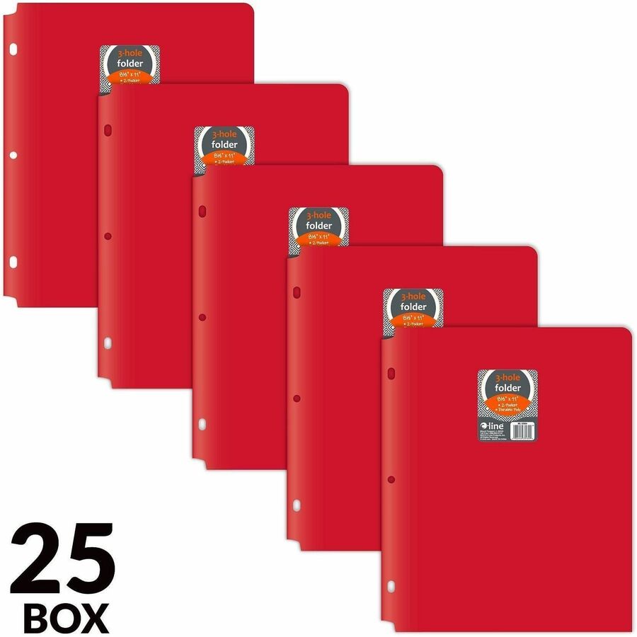 C-Line 2-pocket Heavyweight Poly Portfolio Pocket