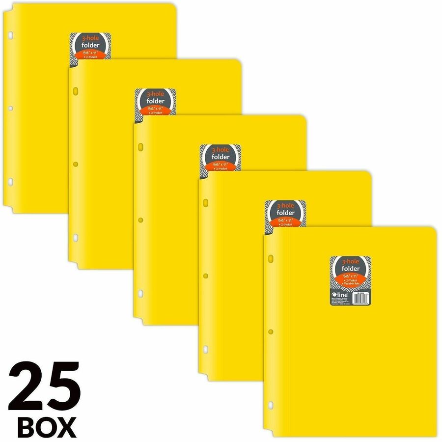 C-Line 2-pocket Heavyweight Poly Portfolio Pocket