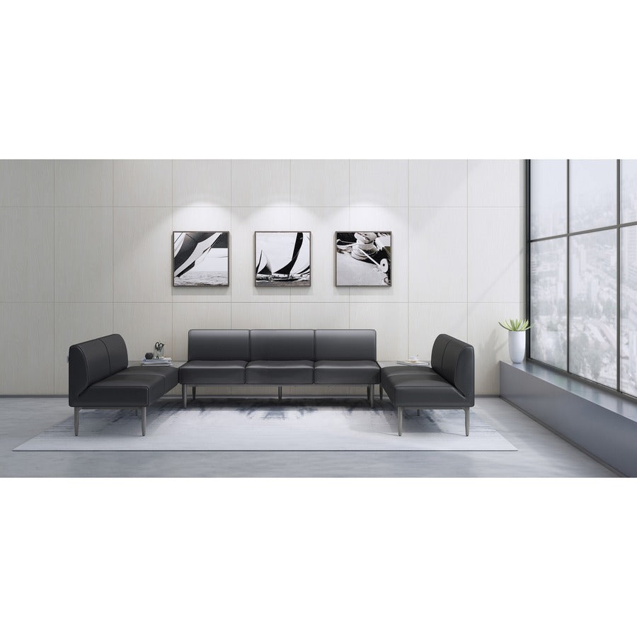 Lorell Contemporary ReceptionCollection Adjustable Metal Base