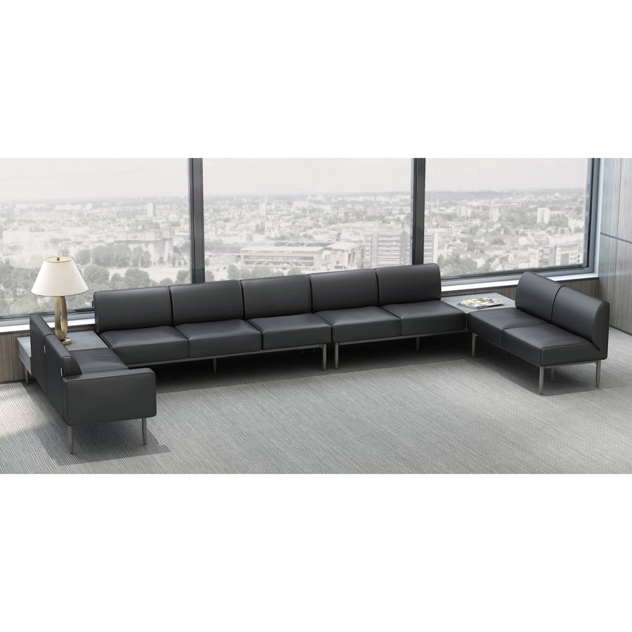 Lorell Contemporary ReceptionCollection Adjustable Metal Base