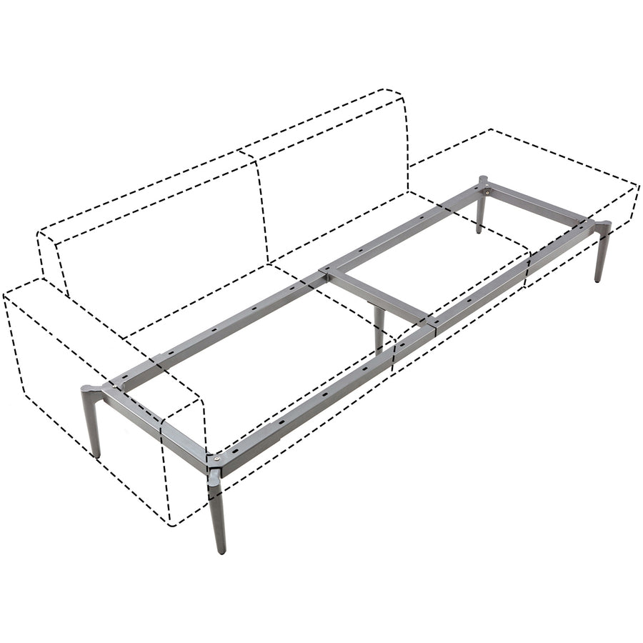 Lorell Contemporary ReceptionCollection Adjustable Metal Base