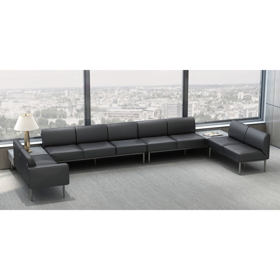 Lorell Contemporary Reception Collection Sectional Tabletop