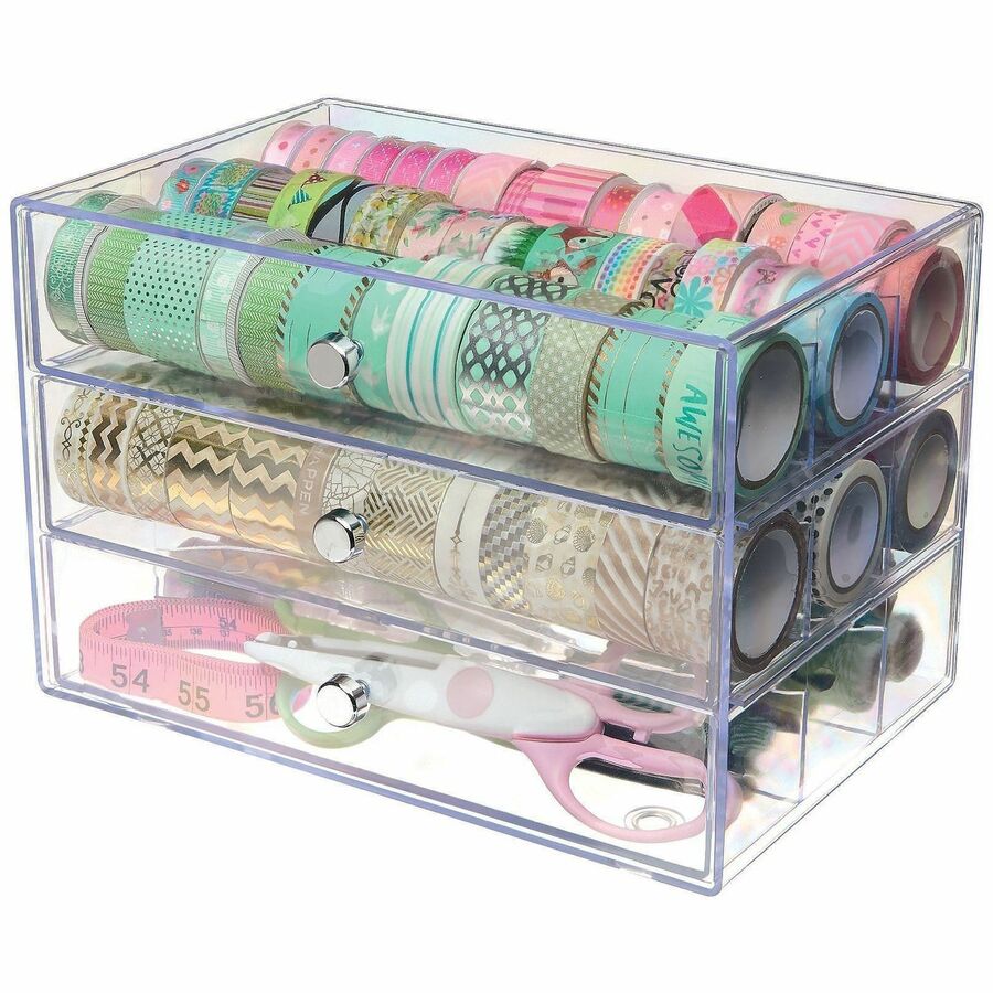 Deflecto 3-Drawer Storage Organizer