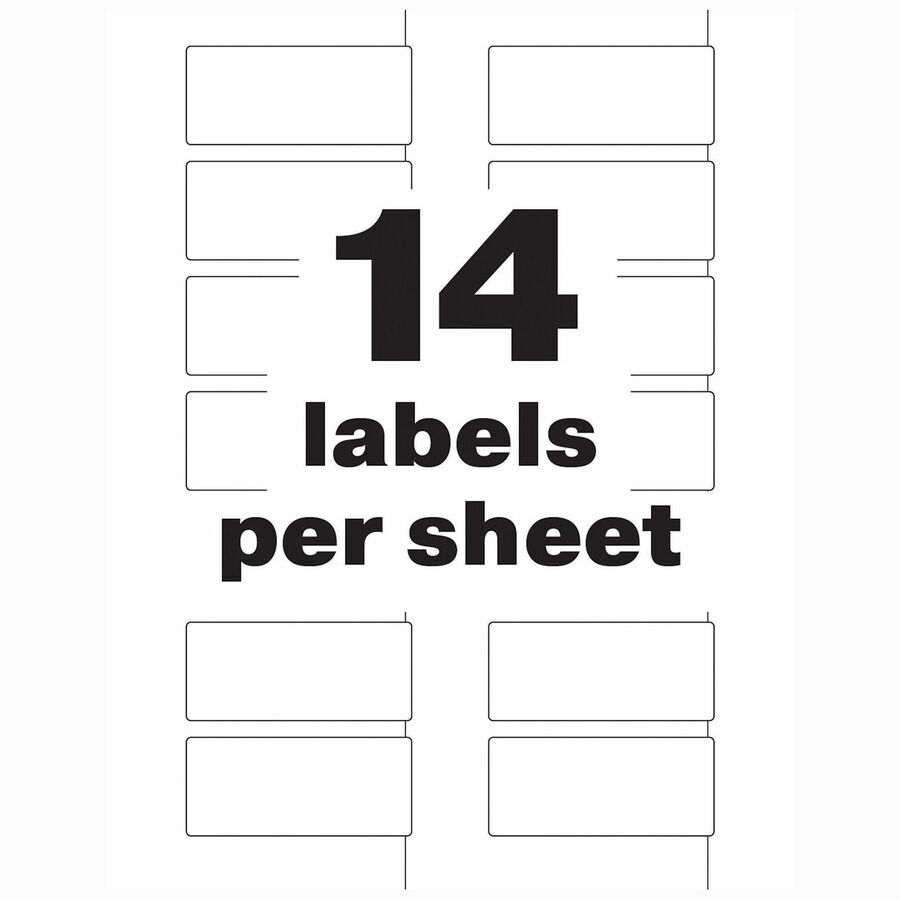 Avery® PermaTrack Tamper-Evident Asset Tag Labels