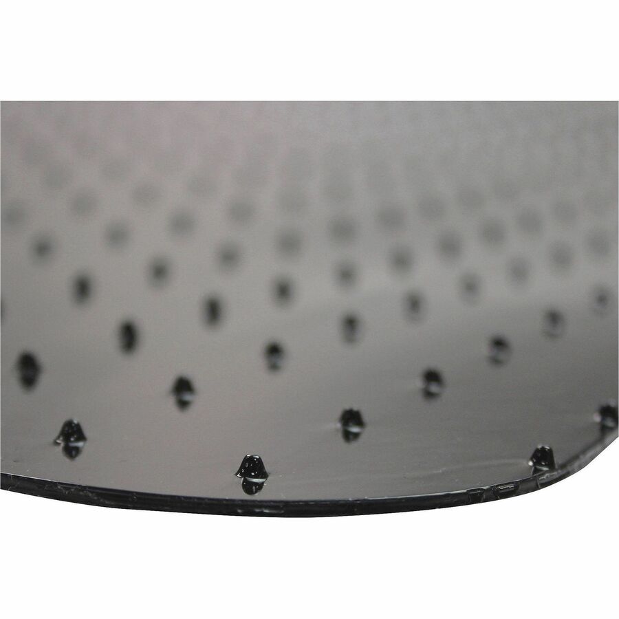 Floortex Advantagemat Black® Vinyl Rectangular Chair Mat for Carpets - 48" x 60"