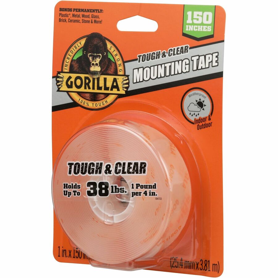 Gorilla Tough & Clear Mounting Tape