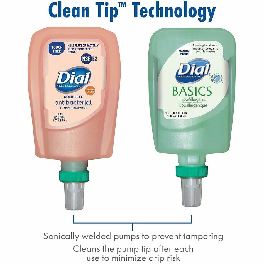Dial FIT Touch-Free Dispenser