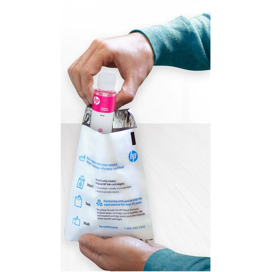 HP 31 70-ml Magenta Original Ink Bottle, 1VU27AN