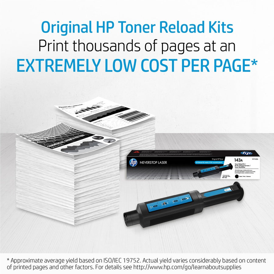 HP 143A Original Laser Toner Cartridge - Black - 1 Carton