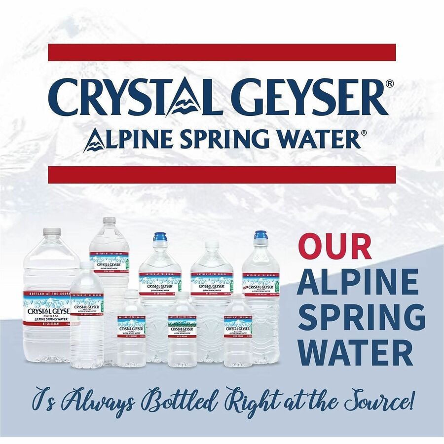 Crystal Geyser Natural Alpine Spring Water