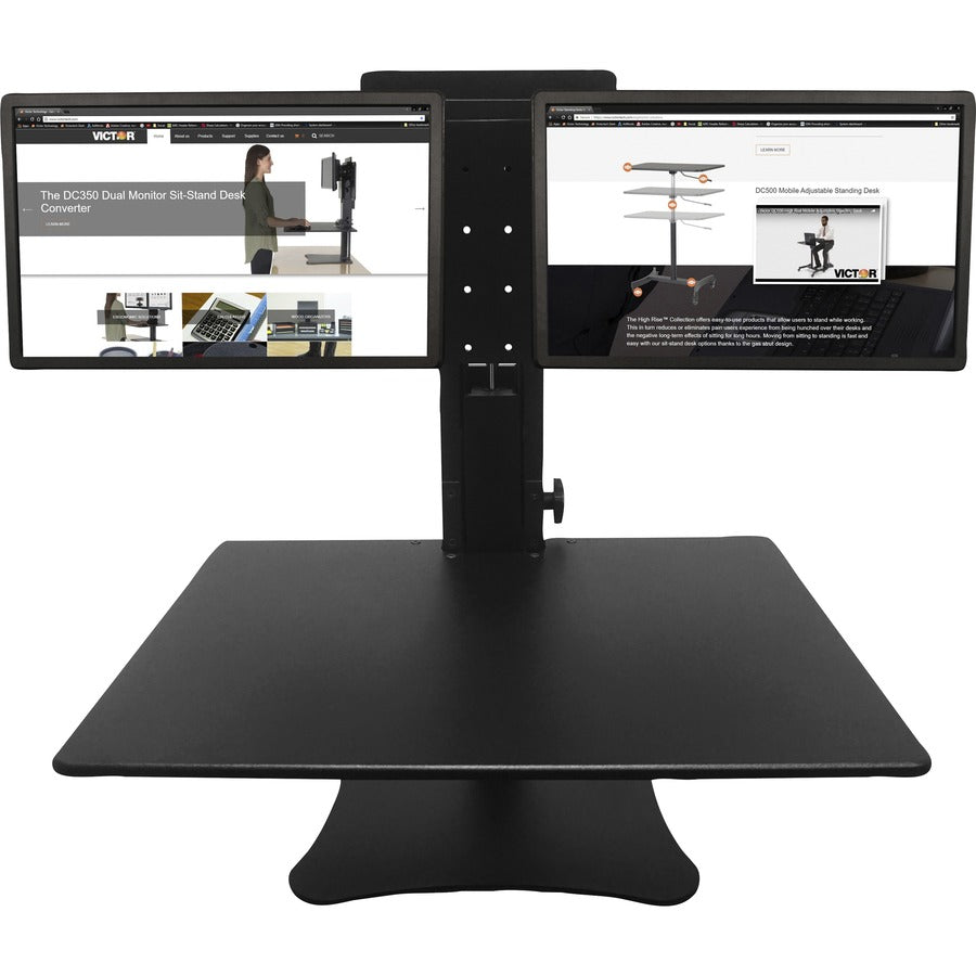 Victor DC350 Dual Monitor Sit-Stand Desk Converter