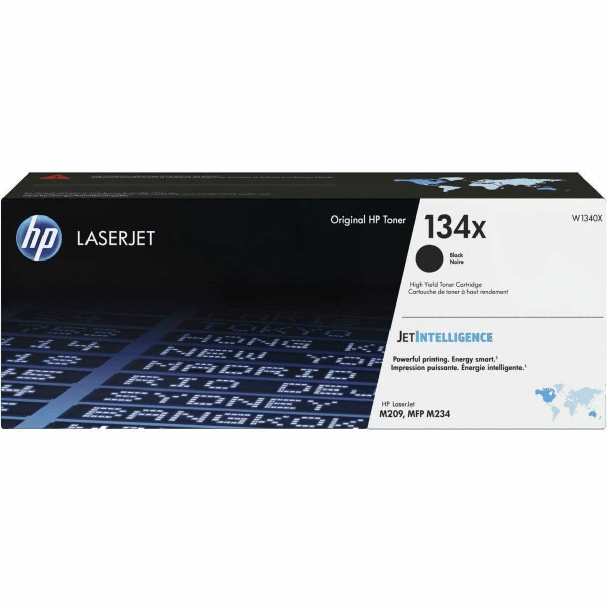 HP 134X Original High Yield Laser Toner Cartridge - Black - 1 Each