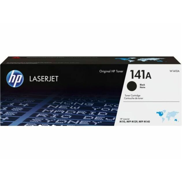 HP 141A Original Laser Toner Cartridge - Black - 1 Each