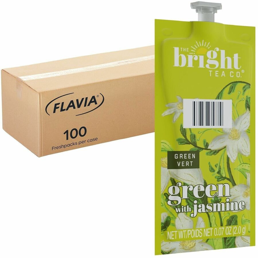Flavia Bright Tea Co Green Tea with Jasmine Green Tea Freshpack