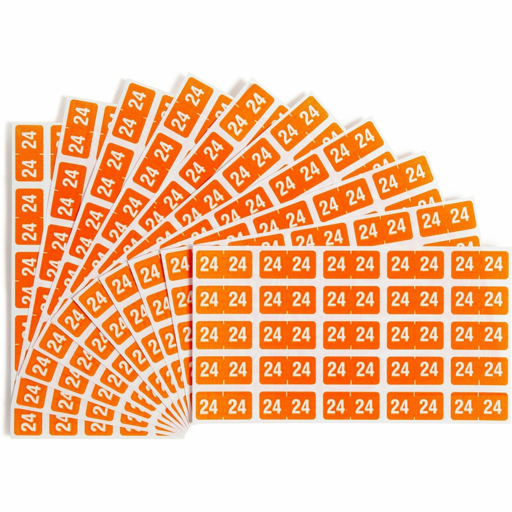 Smead ETS Color-Coded Year Labels