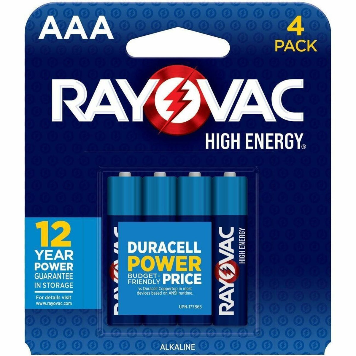 Rayovac High Energy Alkaline AAA Batteries