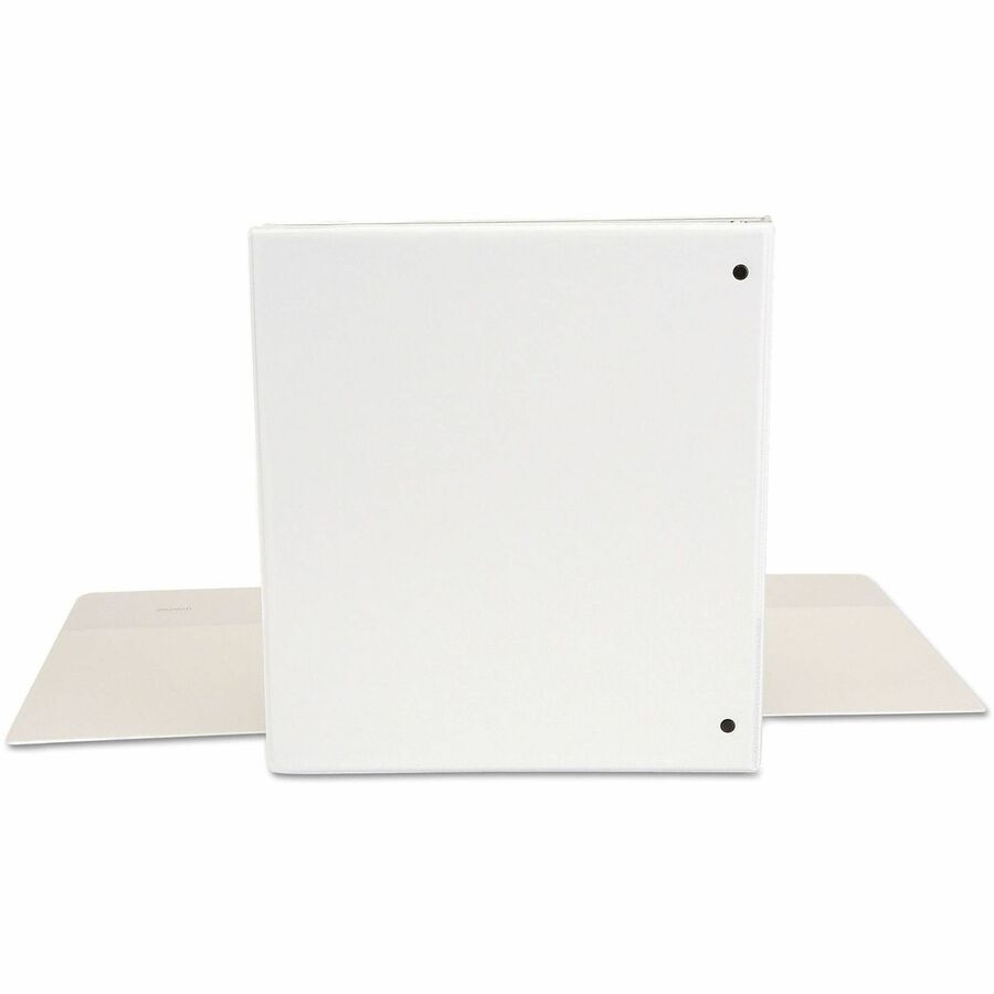 Universal Economy Round Ring View Binder, 3 Rings, 1" Capacity, 11 x 8.5, White