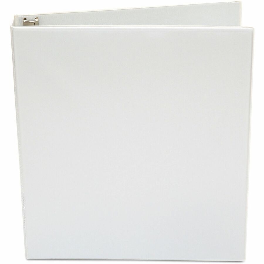 Universal Economy Round Ring View Binder, 3 Rings, 1" Capacity, 11 x 8.5, White