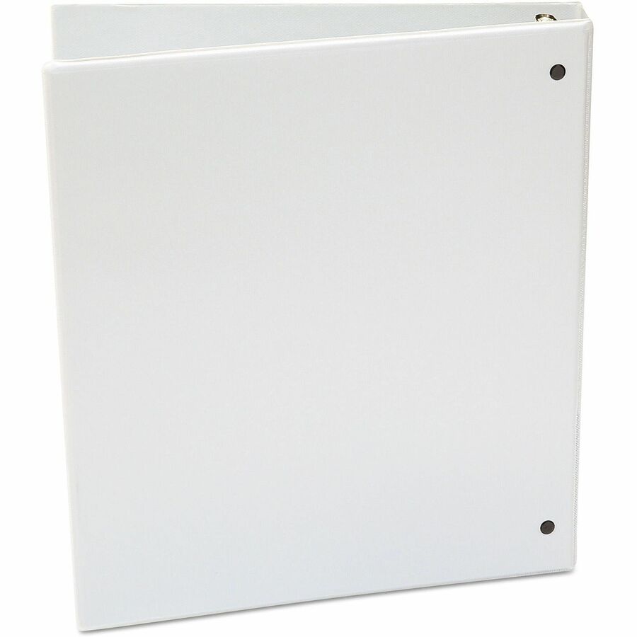 Universal Economy Round Ring View Binder, 3 Rings, 1" Capacity, 11 x 8.5, White