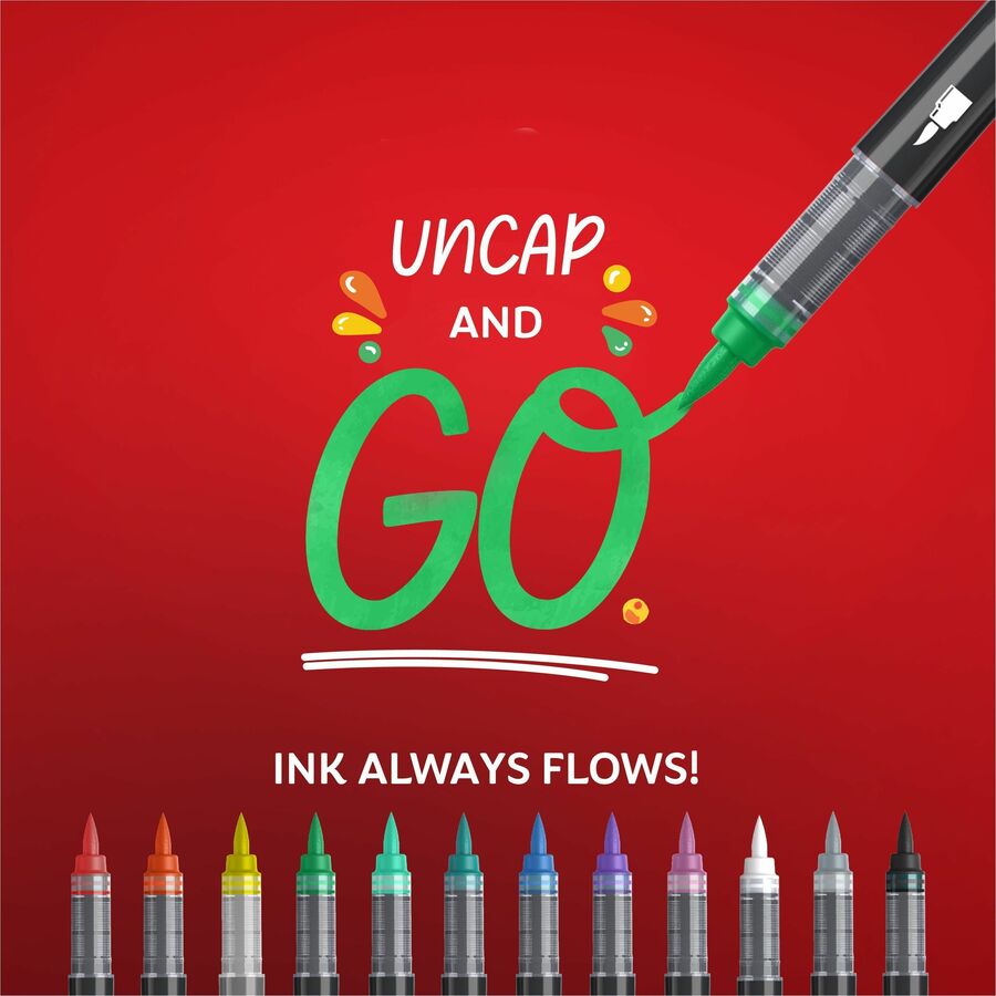 Sharpie Creative Markers, Water-Based Acrylic Markers, Bullet Tip