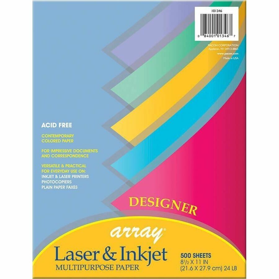 Pacon Array Designer Colors Multi-purpose Paper