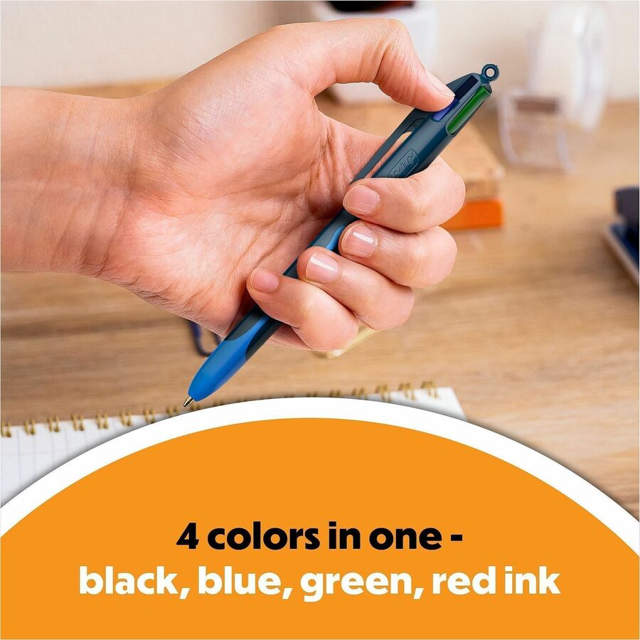 BIC 4-Colours-in-One Multifunction Ball Pen