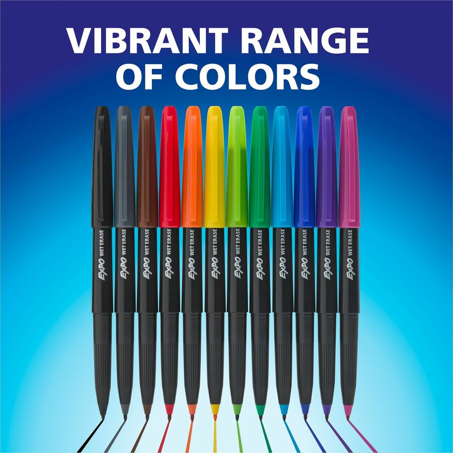 Expo Wet Erase Markers, Ultra Fine Tip