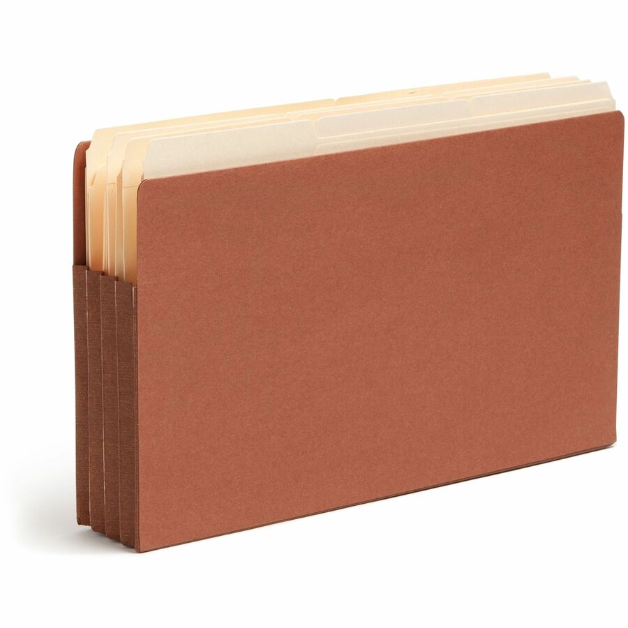 Smead TUFF Straight Tab Cut Legal Recycled File Pocket