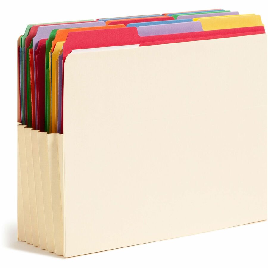 Smead Straight Tab Cut Letter Recycled File Pocket