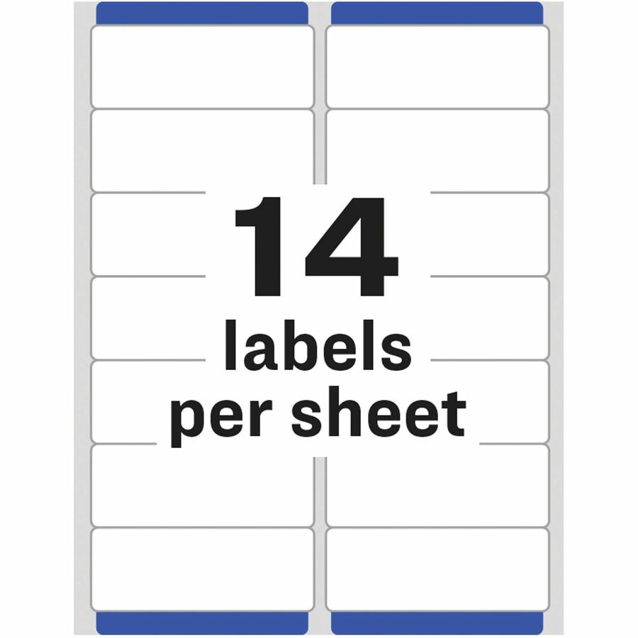 Avery® Easy Peel Inkjet Printer Mailing Labels