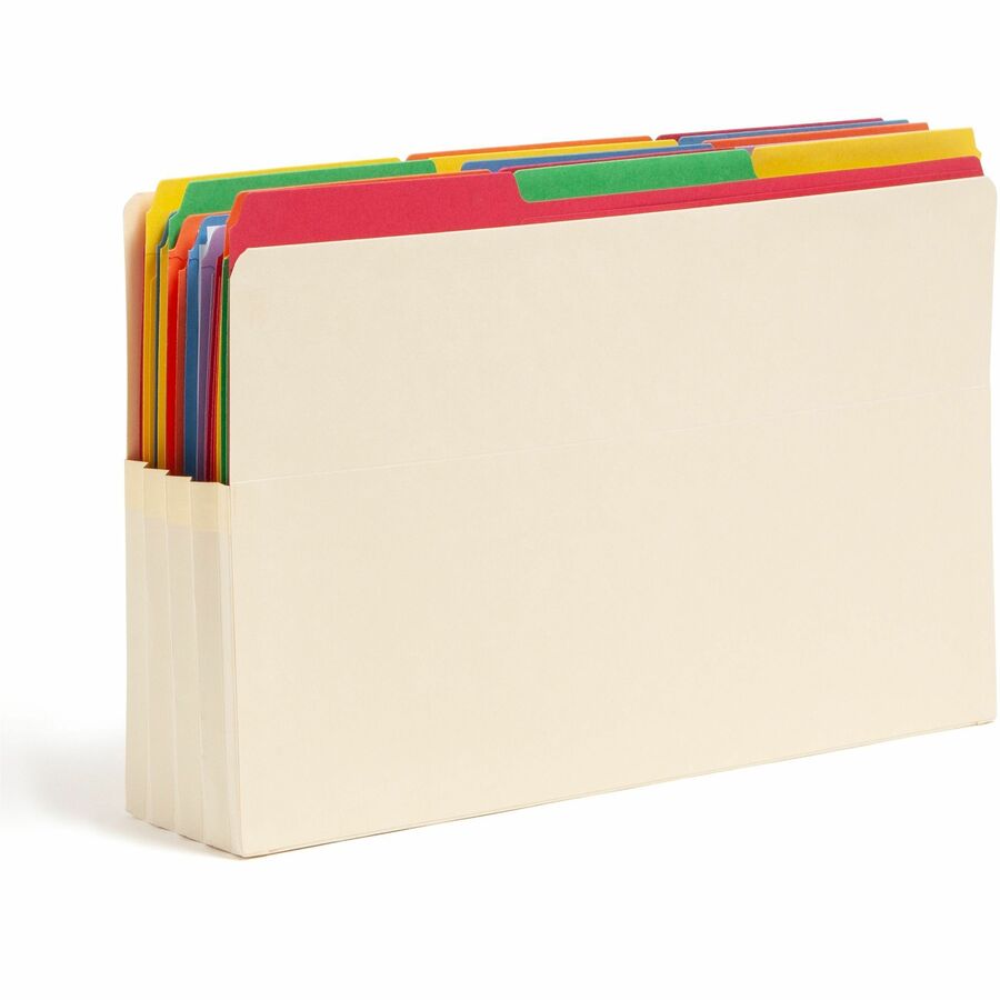 Smead Straight Tab Cut Legal Recycled File Pocket