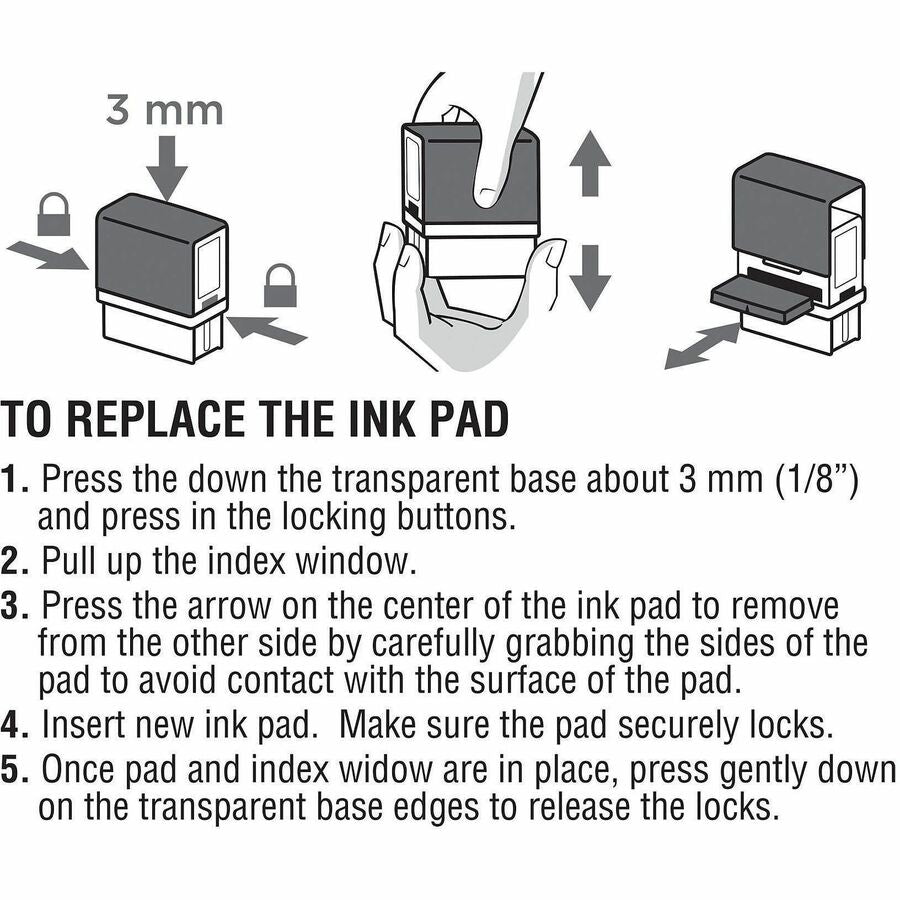 COSCO 2000 Plus Stamp L-60 Replacement Ink Pad