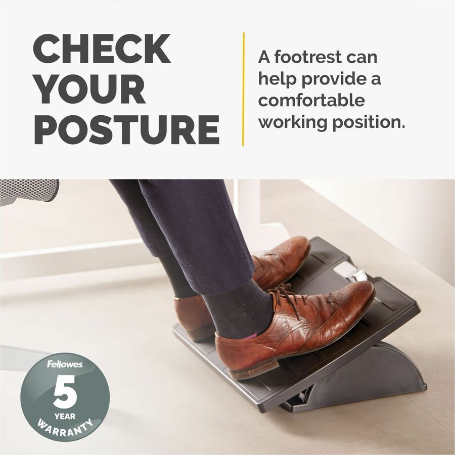 Fellowes Office Suites Adjustable Footrest