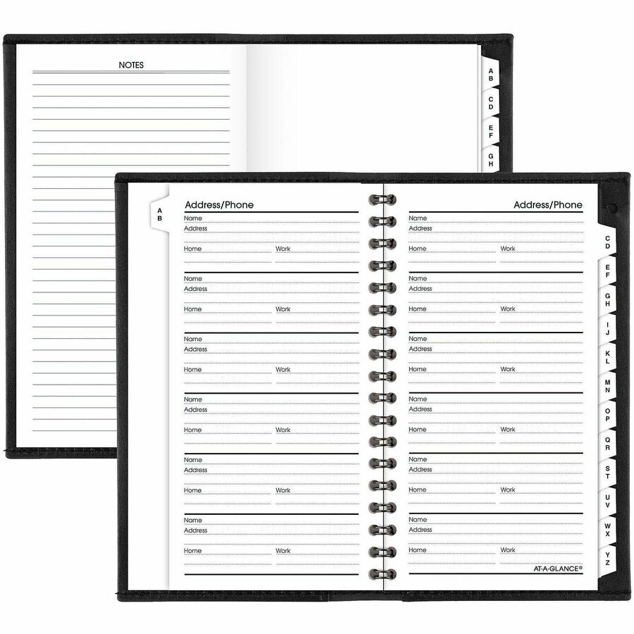 At-A-Glance Monthly Planner, Black, Pocket, 3 1/2" x 6"