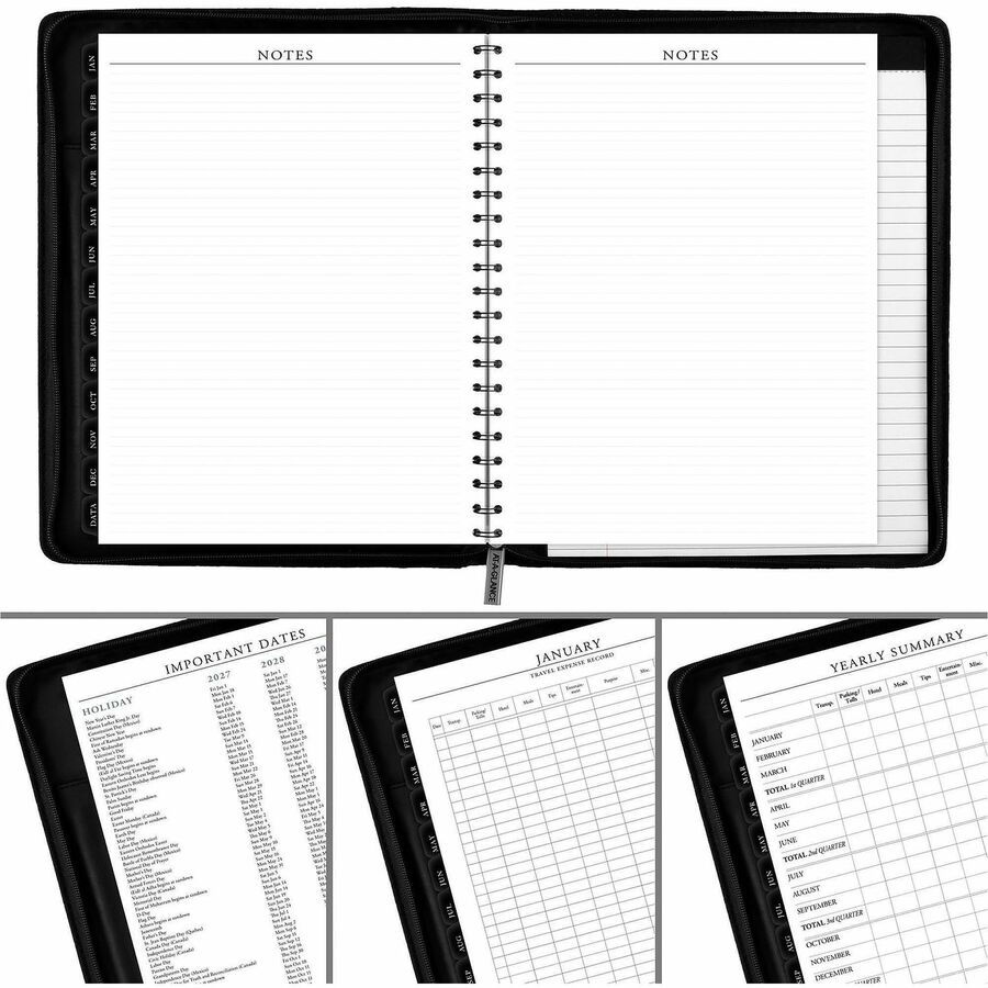 At-A-Glance Executive Appointment Book with Zipper