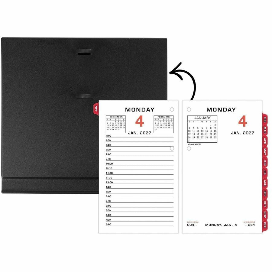 At-A-Glance Loose-Leaf Desk Calendar Refill