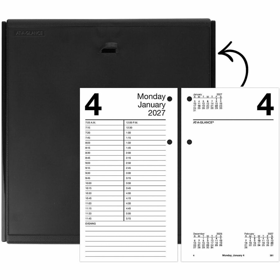 At-A-Glance Loose-Leaf Desk Calendar Refill
