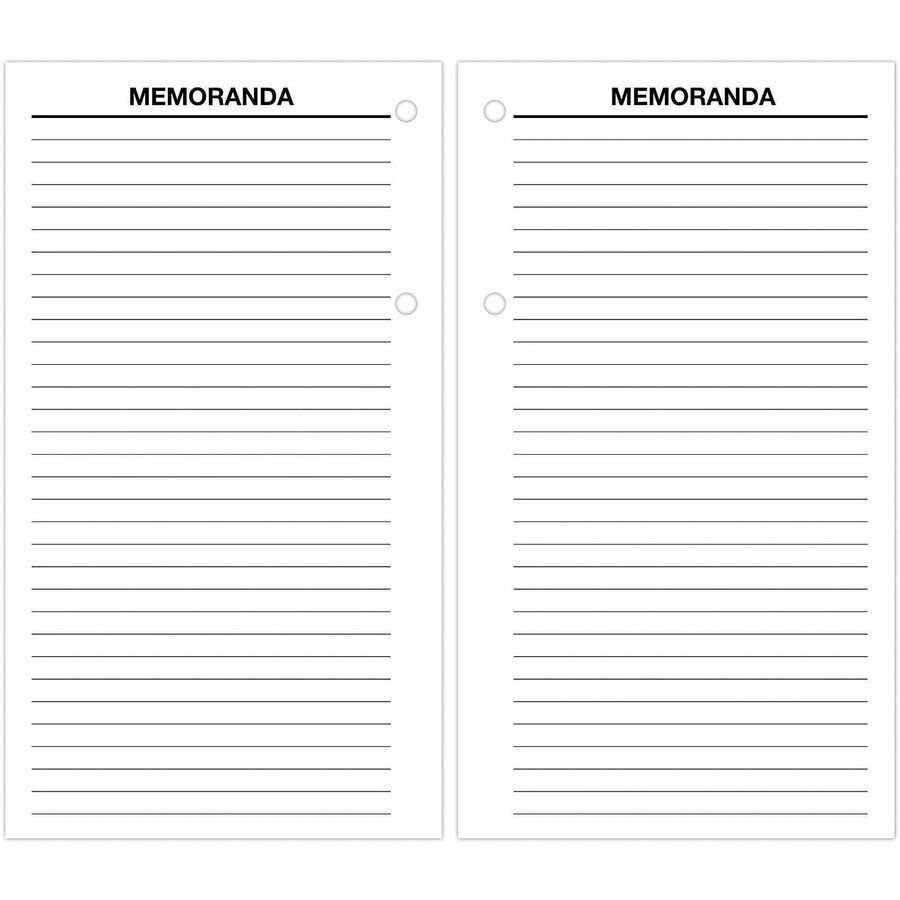 At-A-Glance Loose-Leaf Desk Calendar Refill