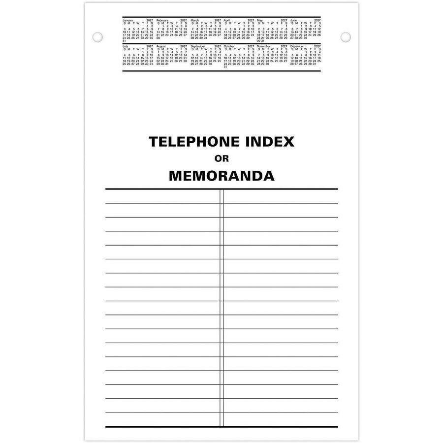 At-A-Glance Pad Style Desk Pad Calendar Refill