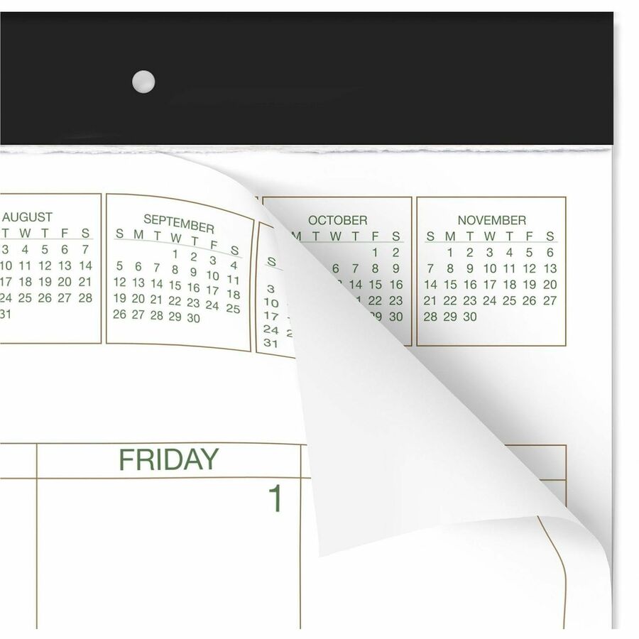 At-A-Glance 2-Color Desk Pad